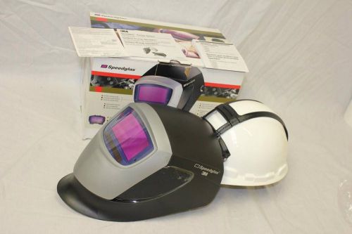 3m speedglas welding helmet with 9002x lens assembly and hard hat kit - new!! for sale