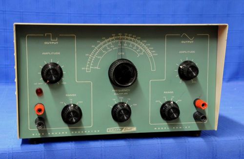 Heathkit EUW-27 Sine Square Wave Generator Must See