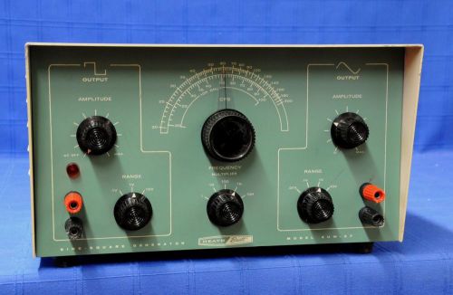 Heathkit EUW-27 Sine Square Wave Generator Must See