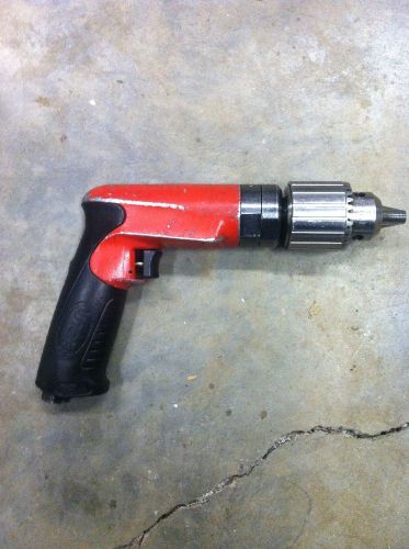 SIOUX TOOL 1/2 Chuck Non Reversible Pneumatic Air DRILL SDR10P26N4 Snap On 2600