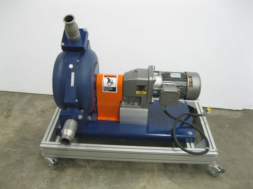 2&#034; ponndorf px50-0 peristaltic hose pump 2 hp motor z28 (1645) for sale