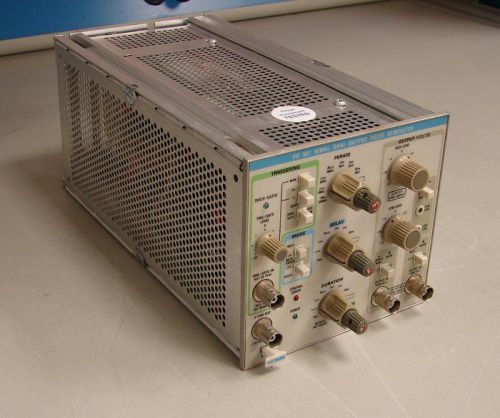 Tektronix PG507 50MHz 15V &#034;Dual-Channel&#034; Pulse Generator For TM500/TM5000 TESTED