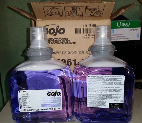 Gojo Premium Foam Handwash Refills 40.5oz - Reference: 5361-02 - LOT of 2