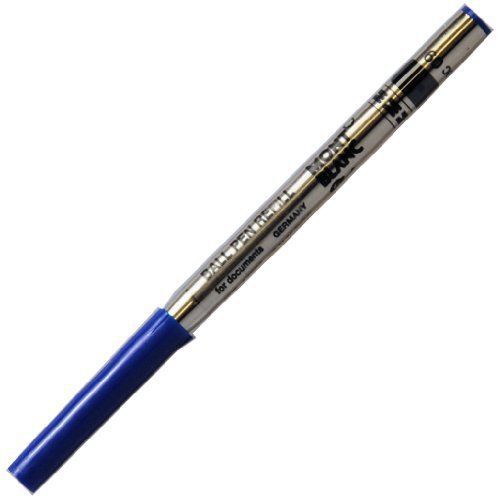 MONTBLANC core replacement for ball-point pens (refill) BL (blue) M (character)