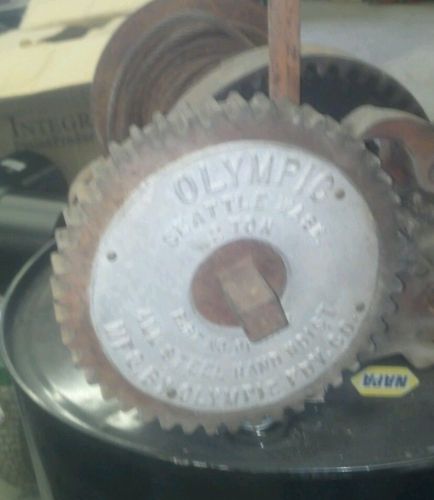 Antique olympic Winch