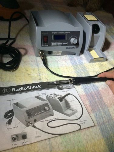 Radioshack Electronics Digital Soldering Station Tool