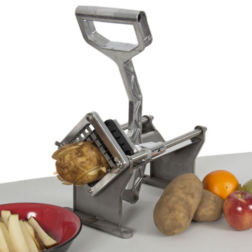 Potato french fry fruit vegetable cutter slicer commercial quality w/ 4 blades for sale