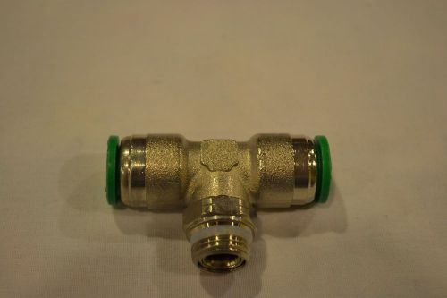 3 numatic ptc push to connect swivel branch t fitting in114 102 022 1/2 x 3/8npt for sale