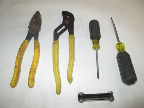 klien tools,slip joint pliers,linesman pliers,2 screwdrivers,great deal for you!