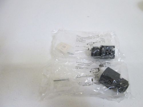LOT OF 2 BURKERT PLUG CABLE KIT 2508-00/3 *NEW IN FACTORY BAG*