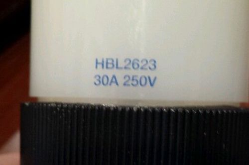 Hbl2623 hubbell l6-30r connector body   250v 30 amp for sale