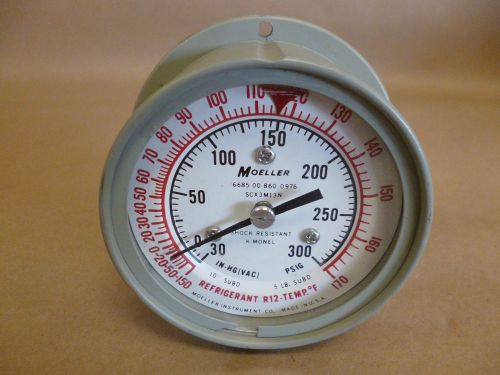 Moeller scx3m13n temperature gauge 300psig -150 to 170 fahrenheit for sale