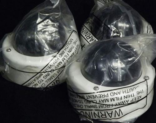 3x New American Dynamics ADCDEH039TN Fixed Color CCTV Mini Indoor/Outdoor Dome
