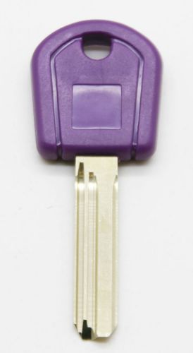 Lot of 104 Count Generic Purple Grip Blank Uncut High Security Keys NEW