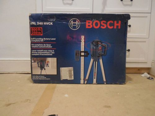 Bosch GRL 240 HVCK 800 ft. Self-Leveling Rotary Laser Level Kit
