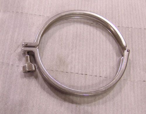 Sanitary tubing clamp 8&#034; , tri clamp stainless