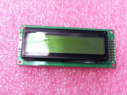 (1) NEW ~ LCD CHARACTER DISPLAY MODULE 16 X 2, BACKLIGHT LCM-H01602DSF/F