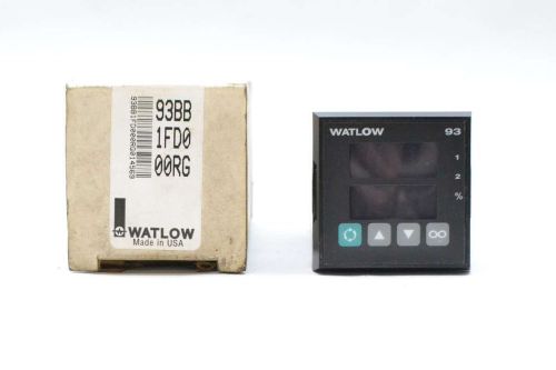 NEW WATLOW 93BB-1FD0-00RG TEMPERATURE CONTROLLER D408817