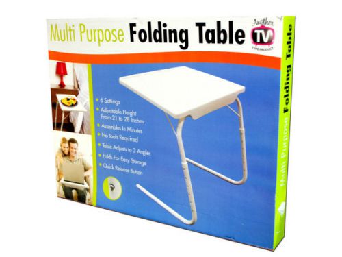 Multi-Purpose Folding Table UU713 - (Brand New)