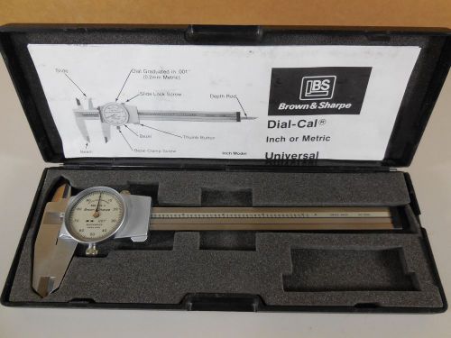 Brown &amp; sharp universal dial calipers 599-579-4 for sale