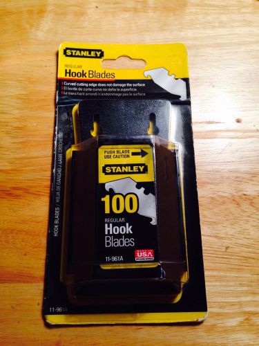 Stanley 11-961A Regular Hook Blades With Despenser (100-Pack)