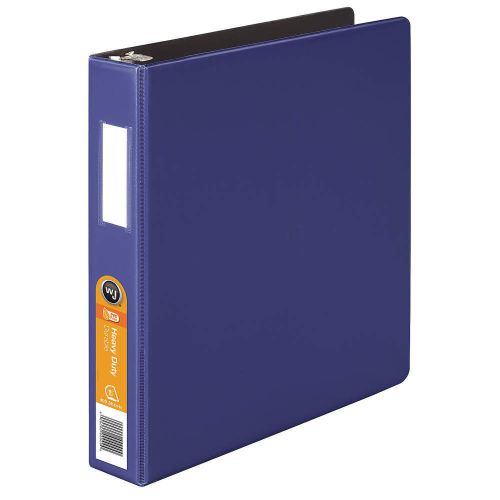 Heavy duty binder, d-ring, 1-1/2in, pc blue w384-34-7462pp for sale