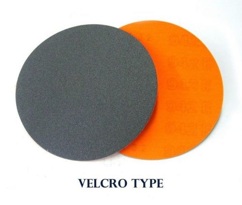 5&#034; Velcro Back Abrasive Sand Paper Discs/Granite (50)