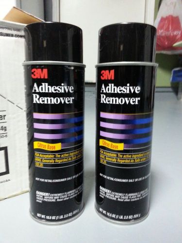 New Cans of 3M 6041 Citrus Base Spray Adhesive Remover 18.5oz