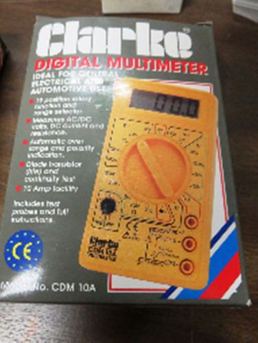 clarke CDM10 Economy Digital Multimeter