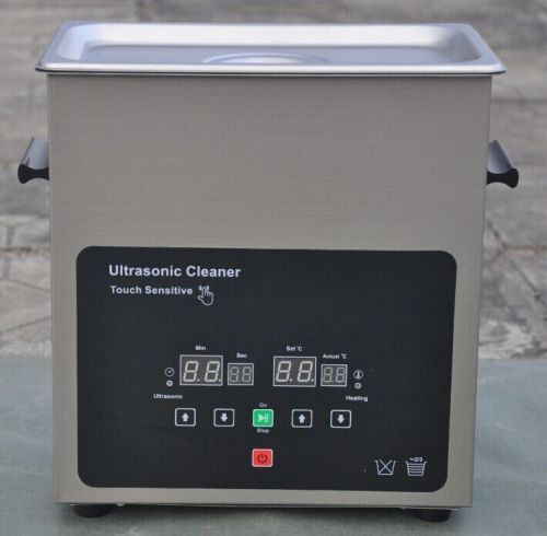 Ultrasonic cleaner Digital Control touch sensitive heated 2L size