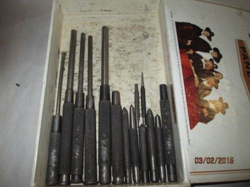 MACHINIST LATHE MILL Lot of Machinist Punch es
