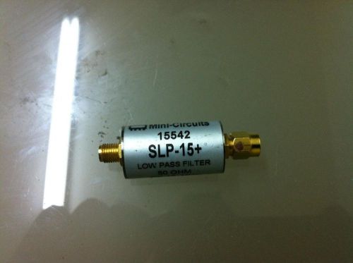 Mini-Circuits Low Pass Filter SLP-15+ DC to 15 MHz