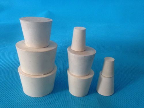 All Size Chem Lab Rubber Stopper  for Lab Glassware, Flask, Test Tube