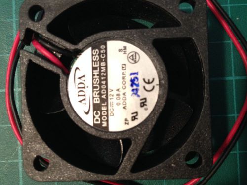 Lot 10x ad0412mb-c50 adda 12 volt dc brushless fan rohs: yes molex 3 pin for sale