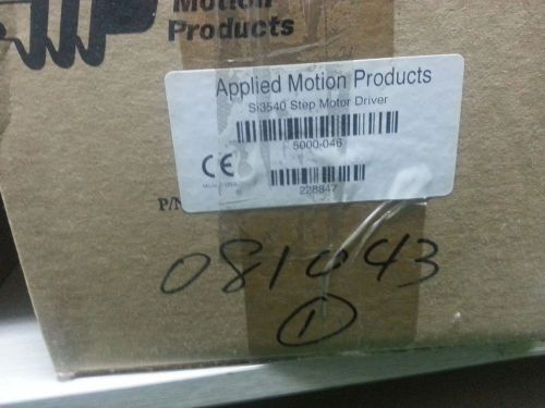 applied Motion Products Si3540 Programmable Step Motor Driver