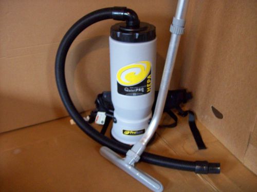 Pro-Team Quiet PRO Back Pack Vacuum QPB73 HEPA Filtration.