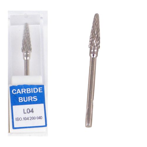 Dental Tungsten Carbide Burs Drill Cutte L04 for Marathon Polisher New