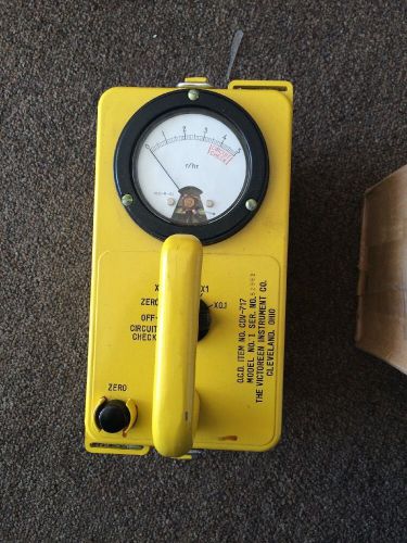 Radiological Survey Meter OCD Item No. CDV - 715, model 1a Geiger Counter