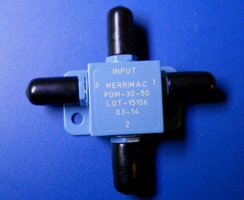 NEW Merrimac PDM-30-50 3-Way 1 to 100 MHz Power Divider