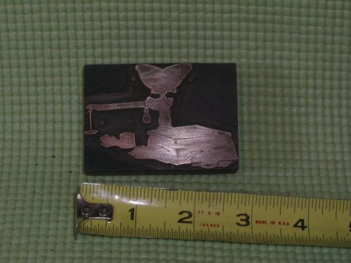 Antique Letter press printing blocks (hardware scales)