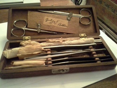 Antique Codman &amp; Shurtleff Dissecting kit