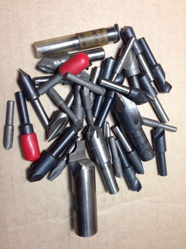 Mix Lot Of 30 Countersinks Mixed Sizes And Quality Brands Aircraft Grade