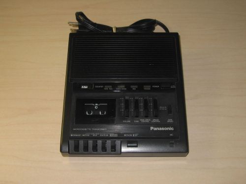 Panasonic Microcassette Transcriber Dictation Tape Player - Model RR-930