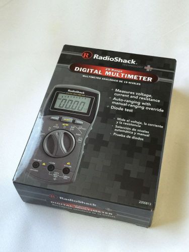 RadioShack® 29-Range Digital Multimeter (Brand New in Box)
