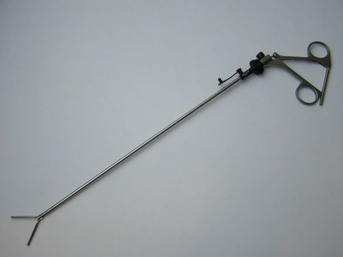 Karl Storz 33300M &amp;33132 Grasping Forceps 36cm With Ratchet Endoscopy Instrument