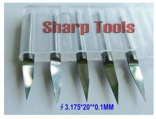 Tip-0.1, 0.2, 0.3, 0.4, 0.5MM 30 Angle 10pc/set PCB CNC Router V Bit