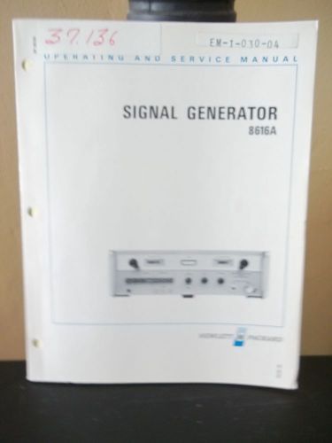 Hewlett Packard Signal Generator 8616B