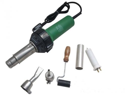 New 1500w plastic welder heat gun +element-roller-nozzles - compared to leister for sale