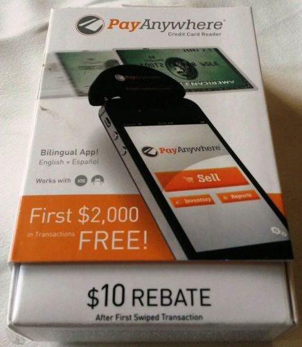 Pay Anywhere  Smartphone Mobile Credit Card Reader , Brand New