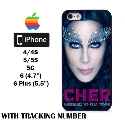 New Model Cher 2014 Dressed to Kill Hard iPhone 4 4S 5 5S 5C 6 6 Plus Case Cover